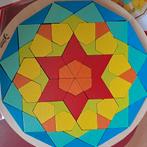 Mandala puzzelen - hout., Ophalen of Verzenden, 10 tot 50 stukjes