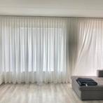 50% korting witte satijn gordijn op maat, Huis en Inrichting, Stoffering | Gordijnen en Lamellen, 200 cm of meer, Wit, Nieuw, Ophalen of Verzenden