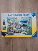 Ravensburger puzzel XXL100 stukjes Magische Onderwaterwereld, Kinderen en Baby's, Ophalen of Verzenden, Meer dan 50 stukjes, Zo goed als nieuw