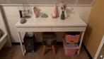 Bureau net twee lades wit, Ophalen, 50 tot 100 cm, Zo goed als nieuw, 25 tot 50 cm
