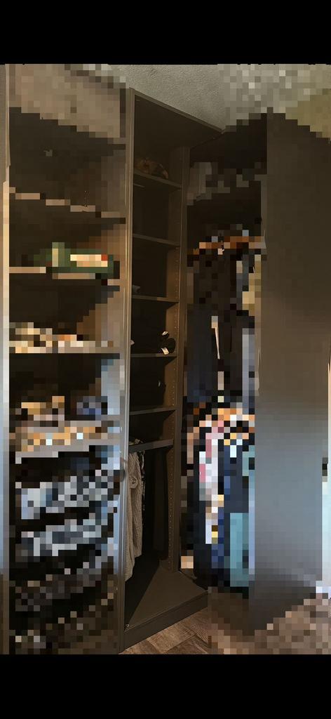 IKEA Pax donkergrijs hoekelement 53x58x236cm, Huis en Inrichting, Kasten | Kledingkasten, Zo goed als nieuw, 200 cm of meer, 50 tot 75 cm
