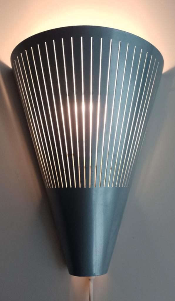 vintage wandlamp, jaren 80/90 Ikea, Klyka, model V 9811, Huis en Inrichting, Lampen | Wandlampen, Gebruikt, Metaal, Ophalen of Verzenden