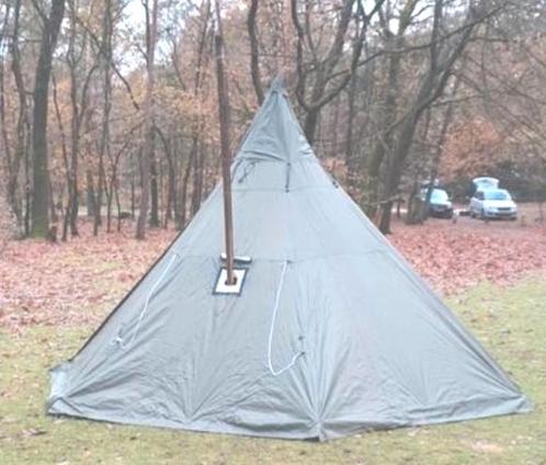 Teepee tent met kachelpijp doorvoer, binnentent, NIEUW, tipi, Caravans en Kamperen, Kampeeraccessoires, Nieuw, Verzenden