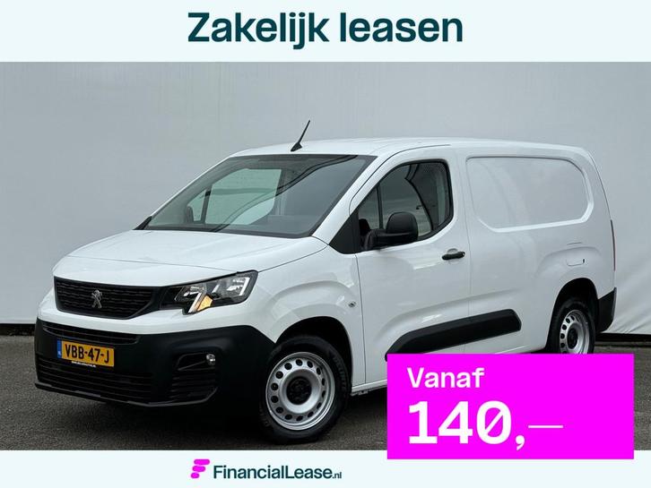 Peugeot Partner 1.6 BlueHDI Premium Long Cruise | Navigatie, Auto's, Bestelauto's, Bedrijf, Lease, Financial lease, 4x4, ABS, Airconditioning