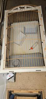 Konijnenhok / caviahok binnen, Dieren en Toebehoren, Knaagdieren en Konijnen | Hokken en Kooien, Gebruikt, Konijn, Hok, 75 tot 110 cm