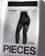 Zwarte panty van Pieces, shaper maat M/L, Zwart, Nieuw, Maat 40/42 (M), Ophalen of Verzenden