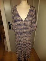 Tante betsy jurk maat XL paars crème, Kleding | Dames, Jurken, Paars, Maat 46/48 (XL) of groter, Ophalen of Verzenden, Zo goed als nieuw