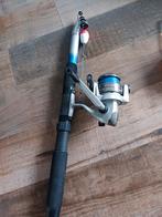 Vishengel met toebehoren, in goede staat!, Watersport en Boten, Ophalen of Verzenden, Werphengel