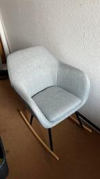 Schommelstoel, Huis en Inrichting, Stoelen, Ophalen of Verzenden, Zo goed als nieuw, Grijs, Eén