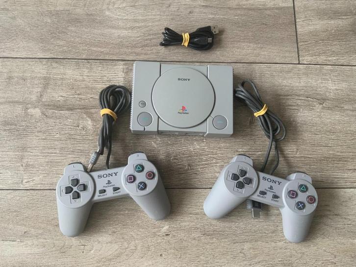 PS1 Sony Classic Mini Playstation 1 - PSX / PSone, Spelcomputers en Games, Spelcomputers | Sony PlayStation 1, Zo goed als nieuw