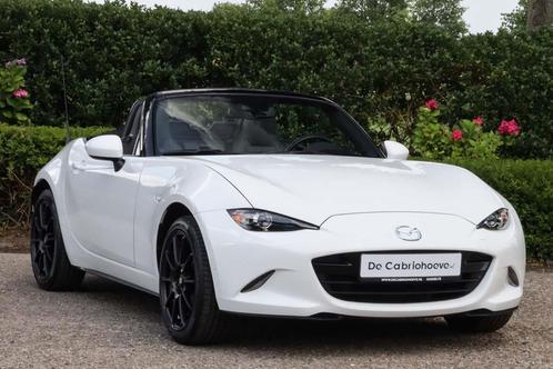 Mazda MX-5 ND 2.0l SkyActiv-G 184 GT-M Arctic White, Auto's, Mazda, Bedrijf, Te koop, MX-5, ABS, Elektrische buitenspiegels, Elektrische ramen