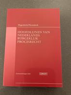 Hoofdlijnen Nederlands Burgerlijk Procesrecht, Ophalen of Verzenden, Alpha, Nieuw, WO