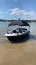 Console Boot met trailer 9,9 pk, Watersport en Boten, Vis- en Consoleboten, Ophalen, Gebruikt, Tot 10 pk, 3 tot 6 meter