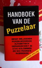 KORTING ! Handboek van de Puzzelaar NIEUW, Ophalen of Verzenden, Meer dan 1500 stukjes, Nieuw, Puzzelboek