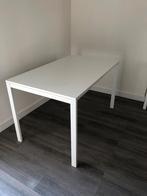 Eettafel 125x75cm, Ophalen, 100 tot 150 cm, 50 tot 100 cm, Zo goed als nieuw