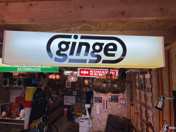 Vintage/ industriële lichtbak van Ginge beschikbaar voor biedingen