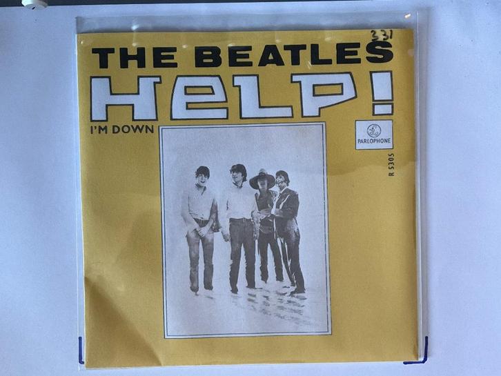 THE BEATLES: HELP - I'M DOWN VG+, Cd's en Dvd's, Vinyl Singles, Gebruikt, Pop, Ophalen of Verzenden