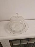 Oude schaal met stolp, Ophalen of Verzenden