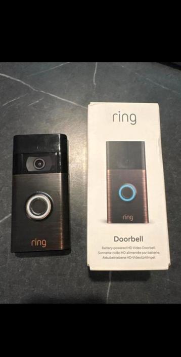 Ring Video Deurbel (2de Gen) - Batterij beschikbaar voor biedingen