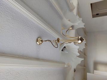 Hanglamp goud kleurig. beschikbaar voor biedingen