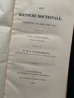 De Dietsche doctrinale / 1842 (oorspr. 1345)  Leerdicht, Antiek en Kunst, Ophalen of Verzenden