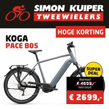 Koga Pace B05 Suspension Elektrische Herenfiets beschikbaar voor biedingen