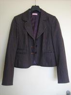 Nieuw! Exclusief gestreept jasje ST EMILE, 36-38 snazzeys, Kleding | Dames, Maat 38/40 (M), Verzenden, Jasje, Grijs