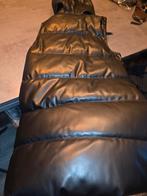 Lederlook Bodywarmer - Maat M, Ophalen of Verzenden, Zo goed als nieuw, Zwart