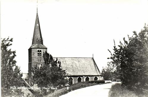 Wijk en Aalburg, Ned. Herv. Kerk - 1971 gelopen, Verzamelen, Ansichtkaarten | Nederland, Gelopen, Utrecht, 1960 tot 1980, Ophalen of Verzenden
