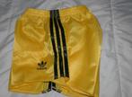 adidas vintage nylon sportbroekje, Maat 48/50 (M), Geel, Overige typen, Nieuw