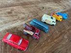 Zes 1-64 miniaturen by Lesney Matchbox, Ophalen of Verzenden, Gebruikt, Bus of Vrachtwagen, Matchbox