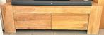 Eikenhouten TV meubel., Ophalen, Gebruikt, 100 tot 150 cm, Eikenhout