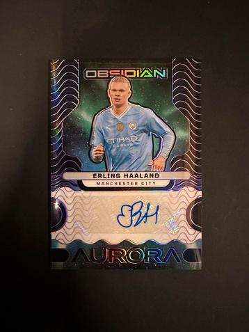 Obsidian Erling Haaland Autograph /20 beschikbaar voor biedingen