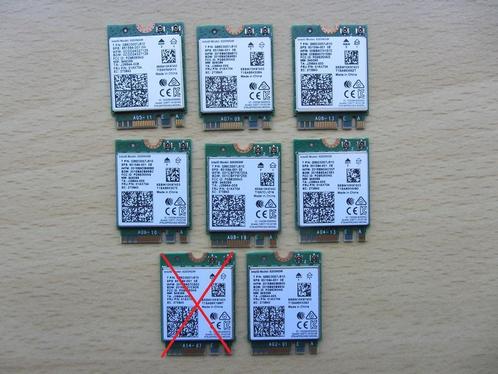 7x Intel Dual Band Wireless-AC 8265, 802.11ac, 2x2 Wi-Fi + B, Computers en Software, Laptop-opladers, Zo goed als nieuw, Ophalen of Verzenden