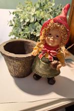 Kabouter bloempotje, Rond, Ophalen of Verzenden, Aardewerk, Minder dan 40 cm