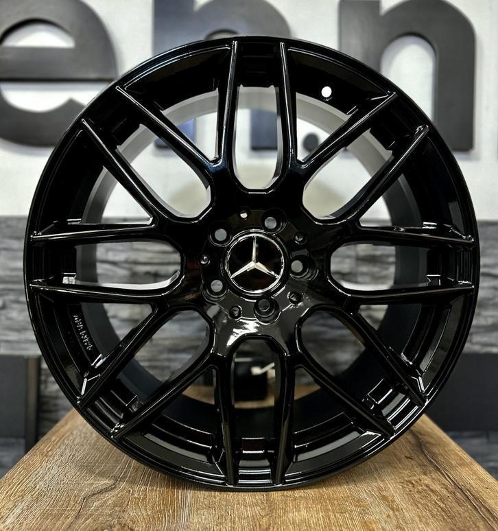 Mercedes AMG style 18 19 20 inch full black nieuw!, Auto-onderdelen, Banden en Velgen, Velg(en), 18 inch, Personenwagen, Nieuw