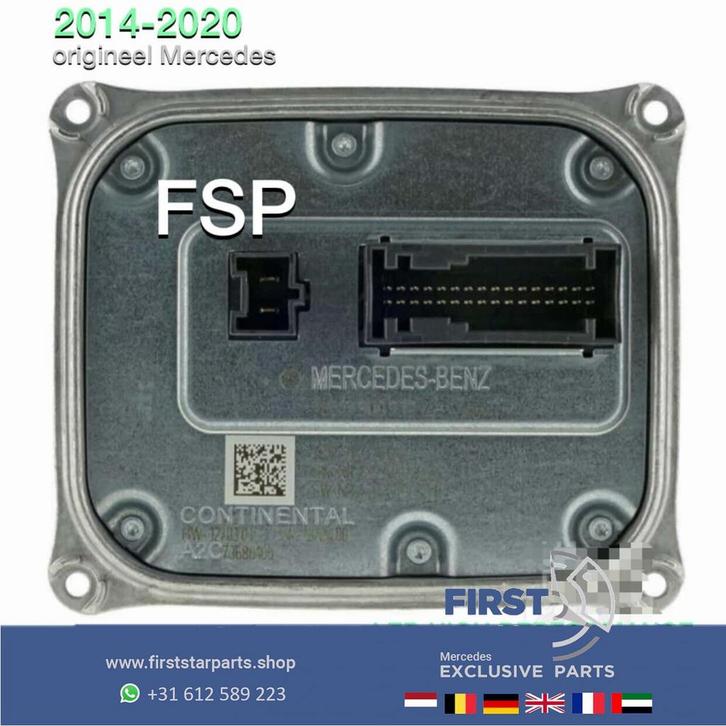 A2059006805 W205 LED High Performance KOPLAMP MODULE LINKS R, Auto-onderdelen, Verlichting, Mercedes-Benz, Gebruikt, Ophalen of Verzenden