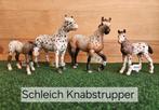 Schleich Knabstrupper met of zonder vaantje, Ophalen of Verzenden, Zo goed als nieuw, Paard, Beeldje of Figuurtje