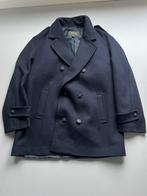 Gloverall Reefer Coat Navy size 56, Kleding | Heren, Jassen | Winter, Blauw, Maat 56/58 (XL), Ophalen of Verzenden, Zo goed als nieuw