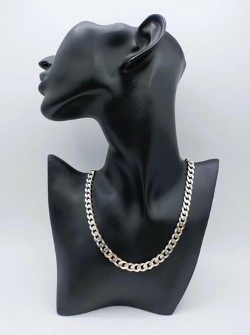 Zilveren herenketting, 45,5 cm beschikbaar voor biedingen