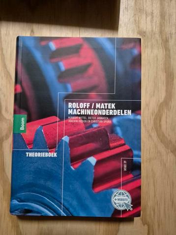 Roloff/Matek Machineonderdelen - Theorieboek beschikbaar voor biedingen
