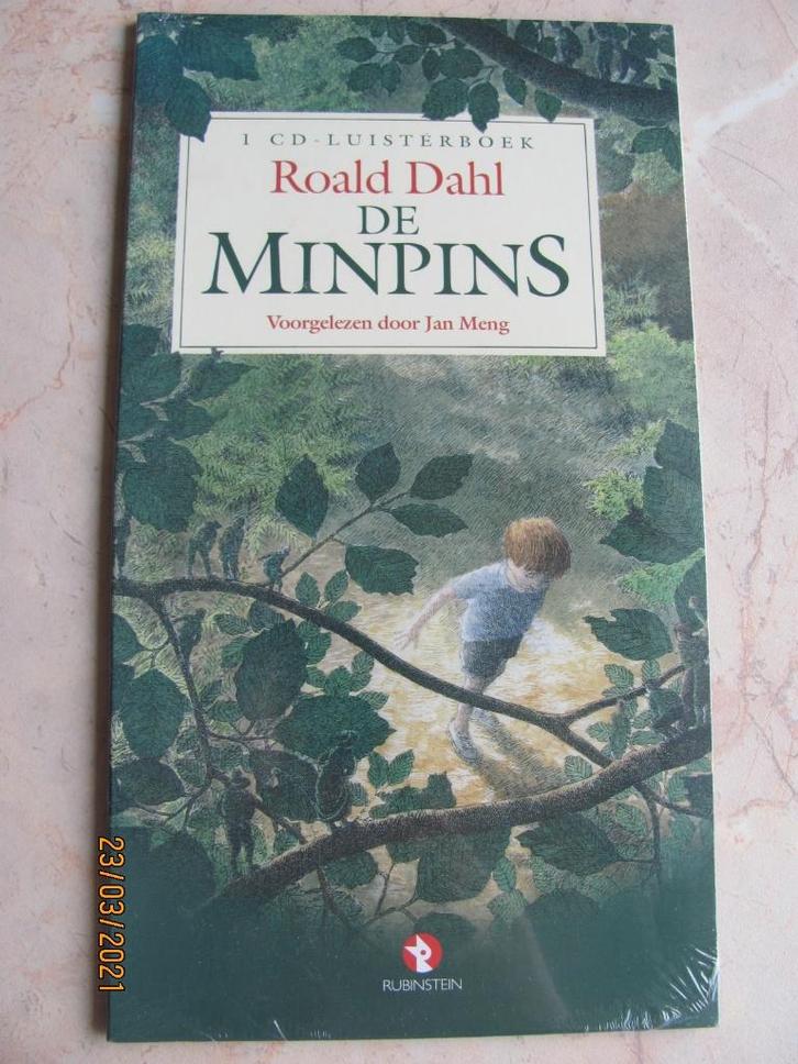 NIEUW 1cd Luisterboek DE MINPINS Roald DAHL Jan MENG 6 jaar, Boeken, Luisterboeken, Cd, Kind, Ophalen of Verzenden