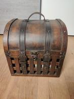 Hout kistje, Ophalen, Minder dan 50 cm, Minder dan 50 cm, Zo goed als nieuw