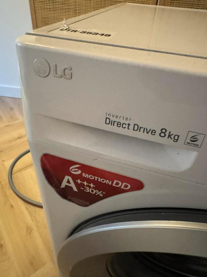 LG FH4J5TN8 Wasmachine 8kg - Direct Drive, Witgoed en Apparatuur, Wasmachines, Gebruikt, Voorlader, 8 tot 10 kg, 85 tot 90 cm