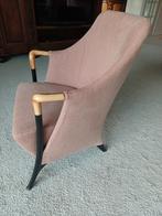 Giorgetti Progetti 63260 Fauteuil - Poederroze, Huis en Inrichting, Ophalen, Hout, Gebruikt, Design