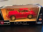 Burago Gold Porsche 356B Coupé 1961 - 1/18, Hobby en Vrije tijd, Modelauto's | 1:18, Ophalen, Bburago