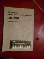 Roland JX-8P Handleiding (Nederlandstalig), Muziek en Instrumenten, Instrumenten | Toebehoren, Ophalen of Verzenden, Gebruikt