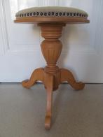 Vintage houten pianokruk, Ophalen, Gebruikt, Overige kleuren, Overige typen