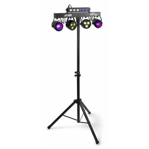 Partybar disco op statief, afstandsbediening, DMX, Muziek en Instrumenten, Licht en Laser, Zo goed als nieuw, Licht, Geluidgestuurd