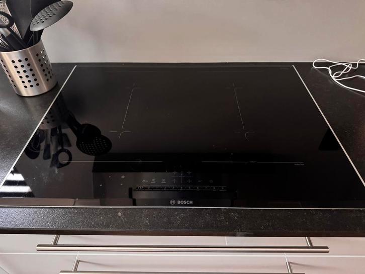 Bosch Inductie Kookplaat - Zo Goed Als Nieuw!, Witgoed en Apparatuur, Kookplaten, Zo goed als nieuw, Inbouw, Inductie, 4 kookzones